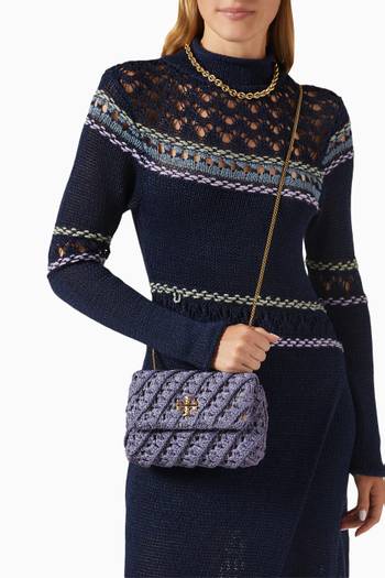 hover state of Mini Kira Crochet Bag in Raffia