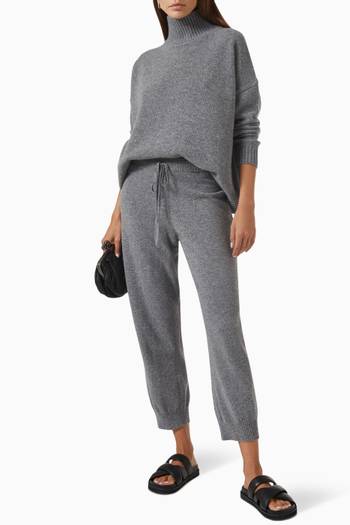 hover state of Olmo High-rise Sweatpants in Virgin Wool