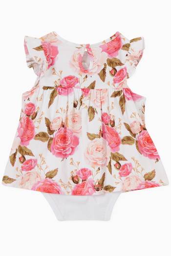 hover state of Rosa-print Romper