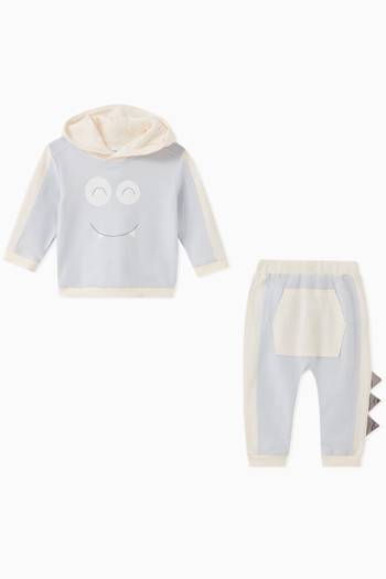 hover state of Cuddle Monster Sweatsuit in Cotton