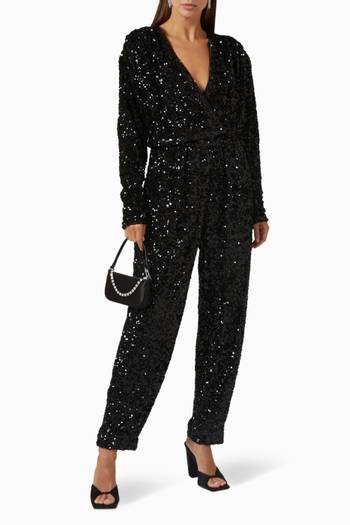 hover state of Alexa Pants in Sequins