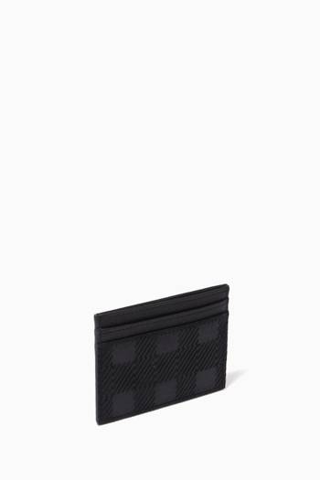 hover state of Cheko Card Holder in House Check Suede