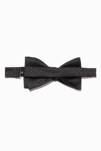 hover state of Herringbone Bow Tie in Silk