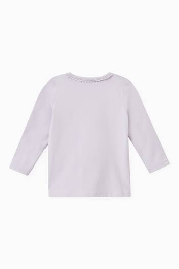 hover state of Long-sleeved Top in Jersey
