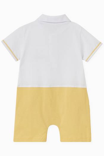 hover state of Lil Dude Romper in Jersey
