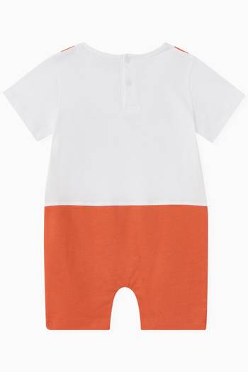hover state of Tiger Romper in Jersey