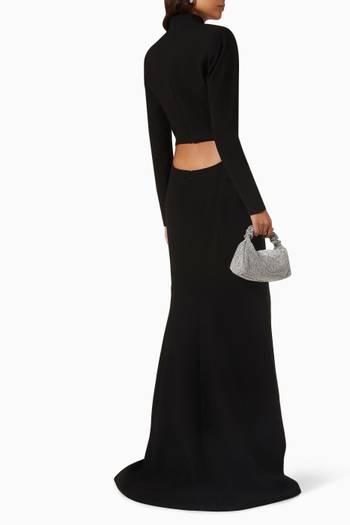 hover state of Cut-out Maxi Dress