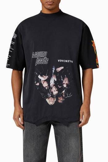 speed hunter upside down t shirt oversized