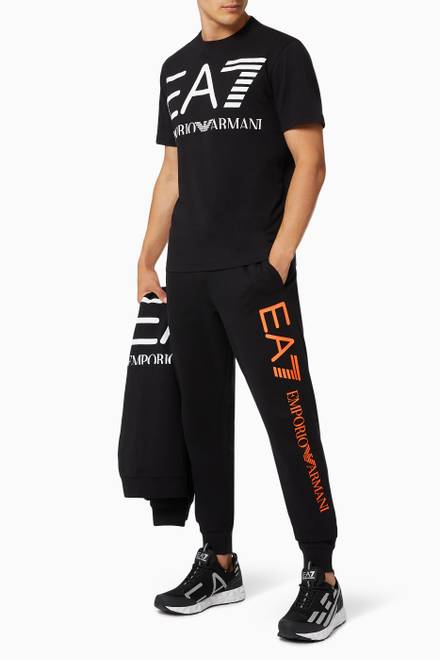 hover state of EA7 Jersey Track Pants