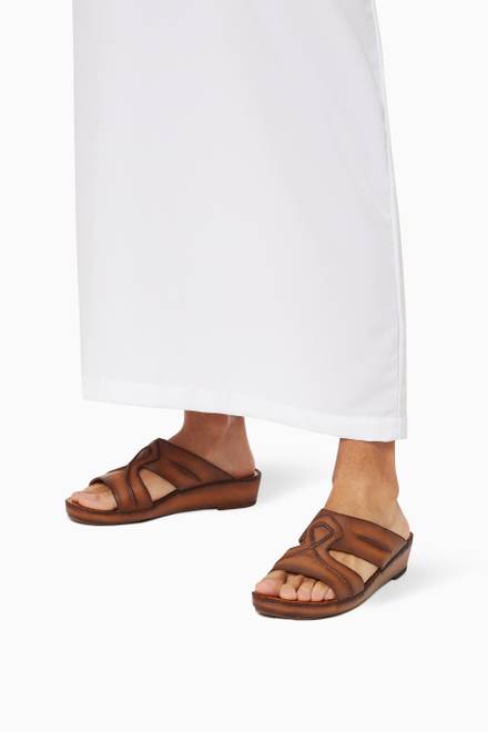 hover state of Peninsula Sandals in Softcalfskin 