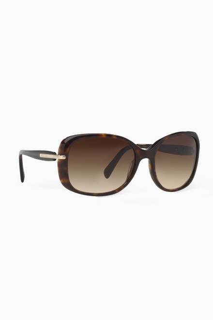 hover state of Rectangle Sunglasses in Acetate  