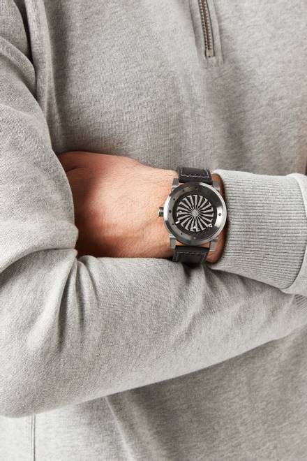 hover state of Blade Gunmetal Watch    