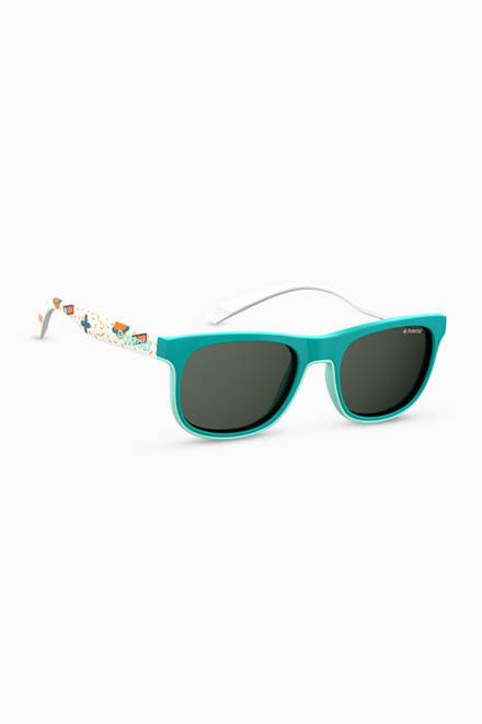 hover state of 8035/S Square Sunglasses in Polycarbonate      