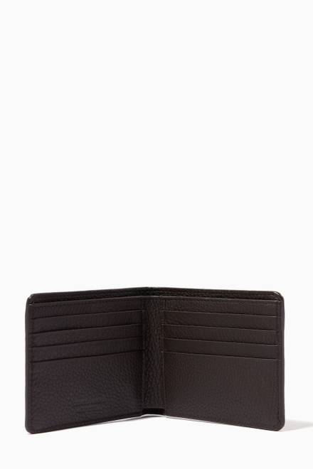 hover state of La Prima Bi Fold Wallet in Tumbled Leather