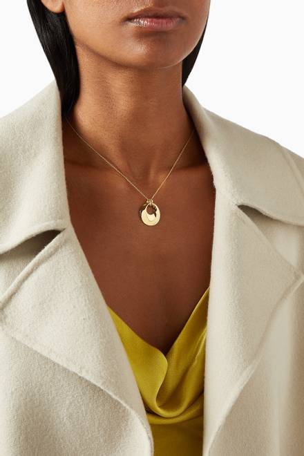hover state of Siren Necklace in 14kt Yellow Gold Vermeil