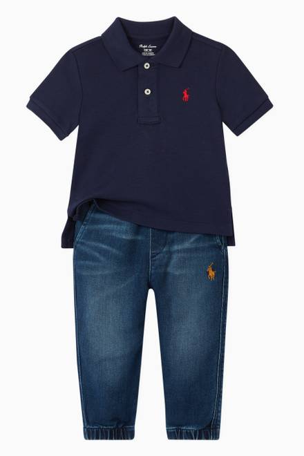 hover state of Cotton Jersey Polo