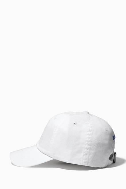 hover state of Baseball Cap in Sustainable Cotton Chino      