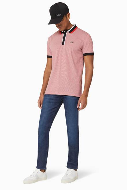hover state of Paddy 2 Stretch Cotton Polo Shirt   