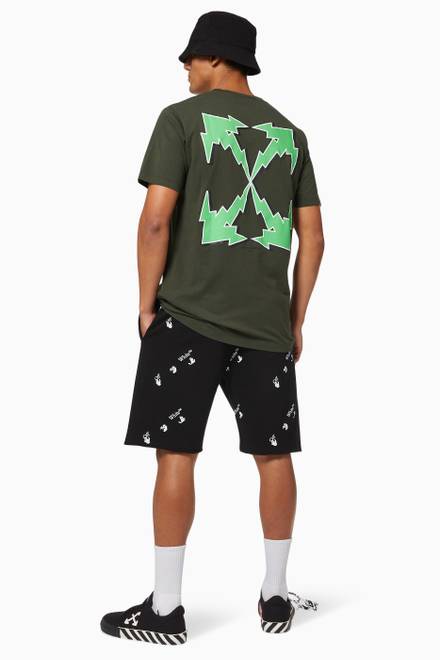 hover state of Bolt Arrows Slim Cotton T-Shirt   