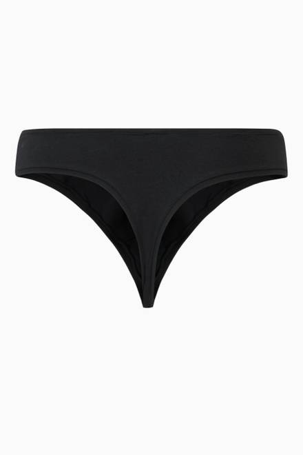 hover state of Cotton Jersey Dipped Thong         