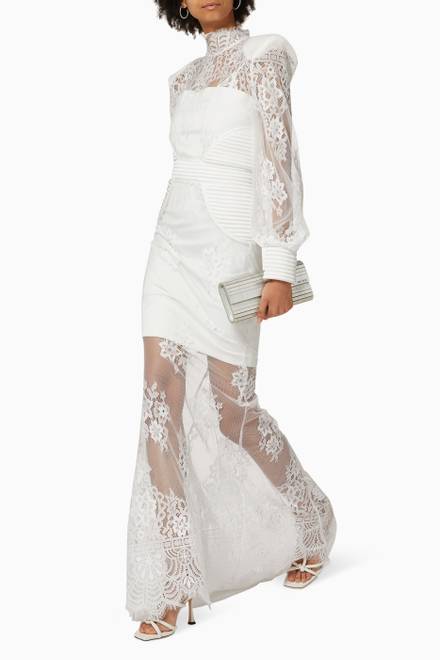 hover state of Tomorrow Lace Gown   