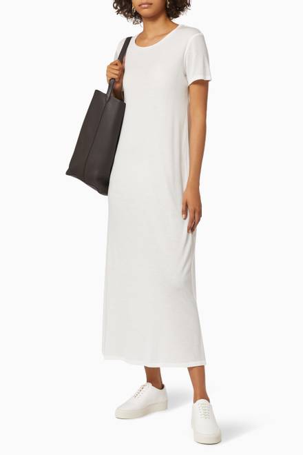 hover state of Cetya Maxi T-shirt Dress in Cotton Jersey