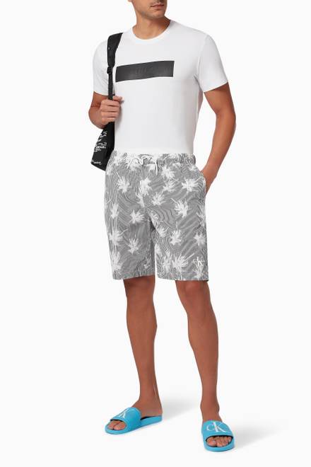 hover state of Printed Shorts in Cotton