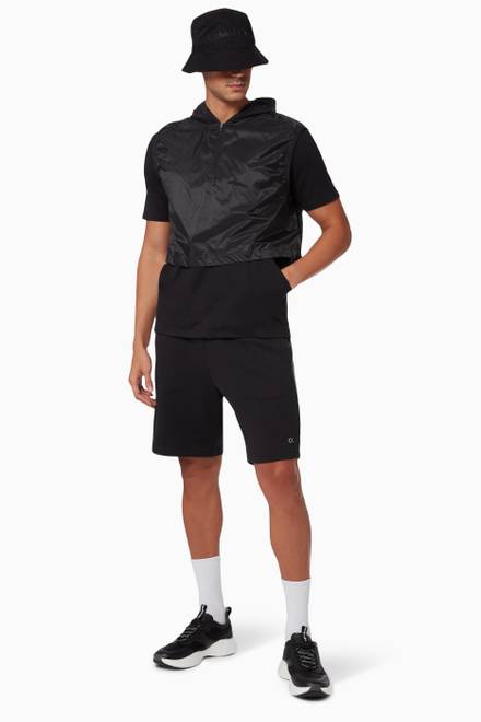hover state of Gym Shorts in Cotton French Terry
