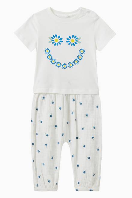 hover state of Smile Daisies T-shirt in Organic Cotton    