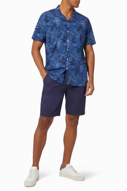 hover state of Rom Hawaii Shirt in Cotton Poplin       
