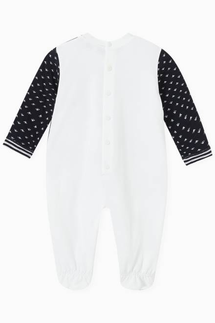 hover state of EA Micro Eagle Jumpsuit in Cotton   