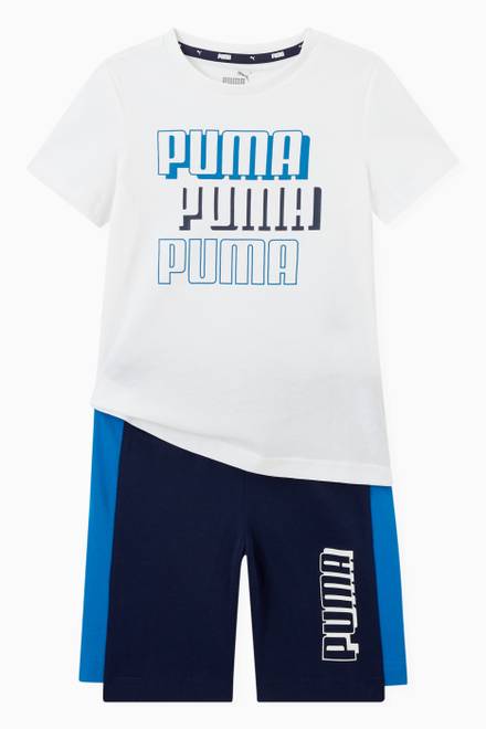 hover state of PUMA Alpha Shorts in Cotton Jersey        