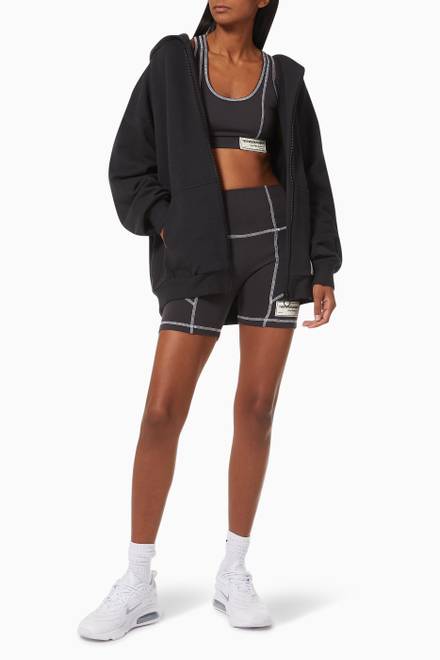 hover state of Organic Bamboo Super Oversized Zip Hoodie      