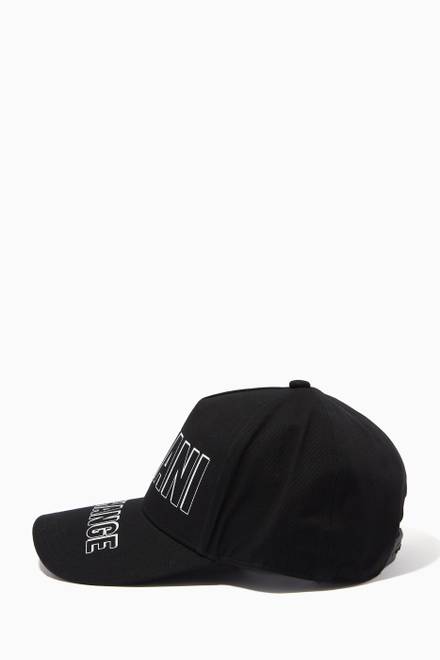 hover state of Tone on Tone Logo Baseball Cap in Cotton     