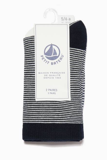 hover state of Cotton Socks, Set of 2    