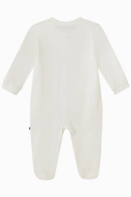 hover state of Logo Babygrow in Pima Cotton Jersey   