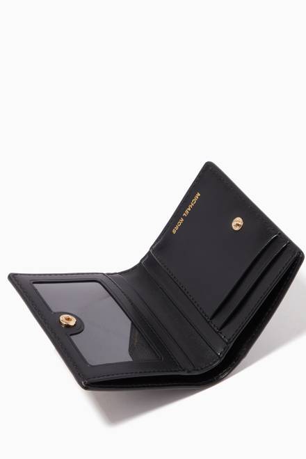 hover state of Small Izzy Wallet in Leather   