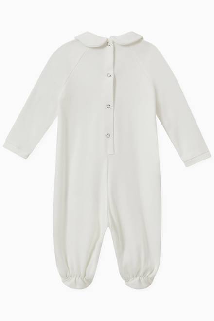 hover state of Eyecrystal Onesie with Rhinestones in Cotton