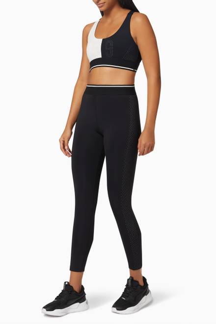 hover state of Phoenix High Waist 7/8 Leggings in Recycled Polyester 