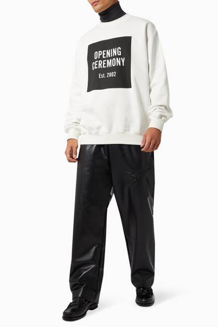 hover state of Box Logo Sweatshirt in Cotton      