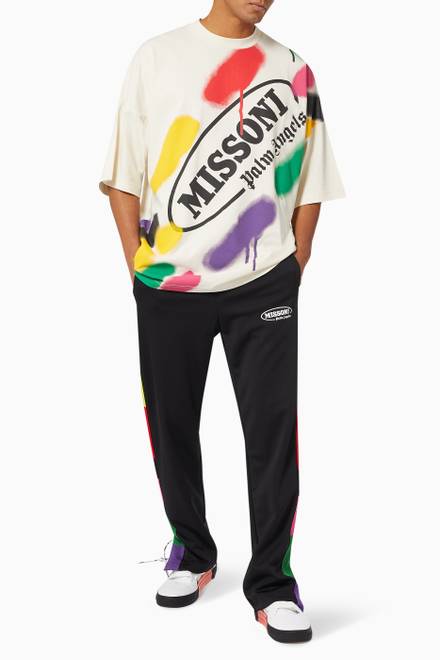 hover state of x Missoni Sport Oversized T-shirt in Cotton Jersey