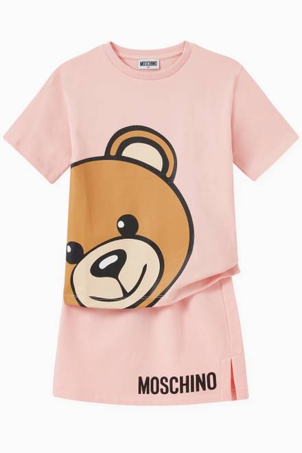 hover state of Teddy Bear Maxi T-shirt in Cotton   