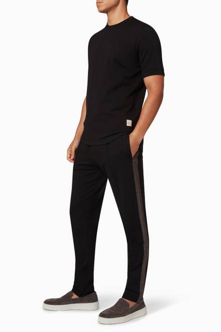 hover state of Sport Slim Fit Joggers in Double Knit Jersey 