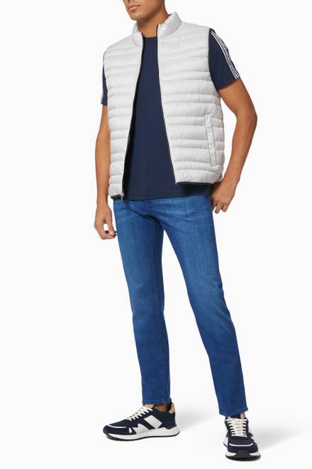 hover state of Quilted Vest in Nylon  