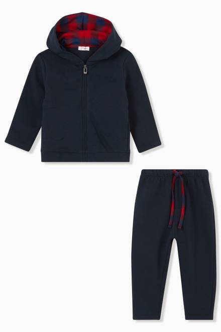 hover state of Tracksuit Set in Stretch Cotton    