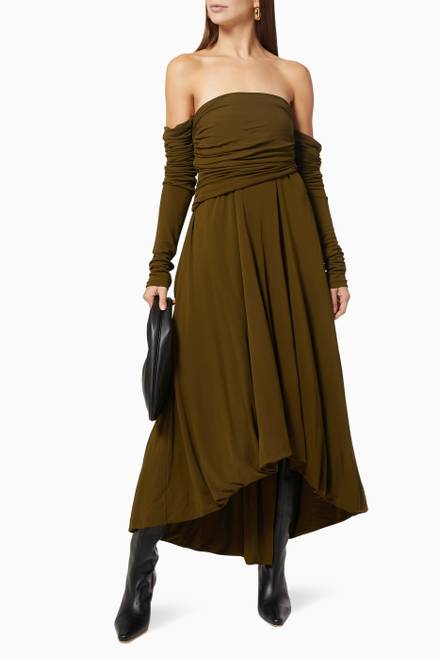 hover state of Nerissa Dress in Crepe Jersey
