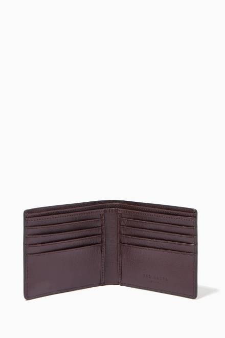 hover state of Corandr Bifold Wallet in Saffiano Leather   
