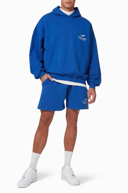 hover state of International Warm Up Shorts in Loopback Jersey   
