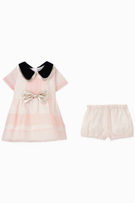 hover state of Bodice Dress & Bloomers in Organza