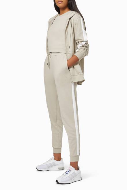 hover state of Anna Stripe Sweatpants in Cotton